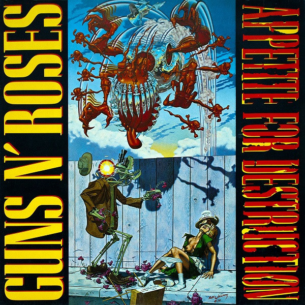 ガンズ・アンド・ローゼズ / APPETITE FOR DESTRUCTION Appetite For Destruction”: O Guns N'Roses proporcionando uma das